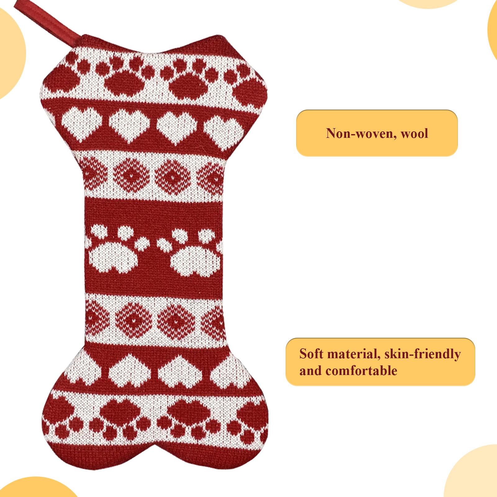 2 cái vớ Giáng sinh hình dạng cái xương