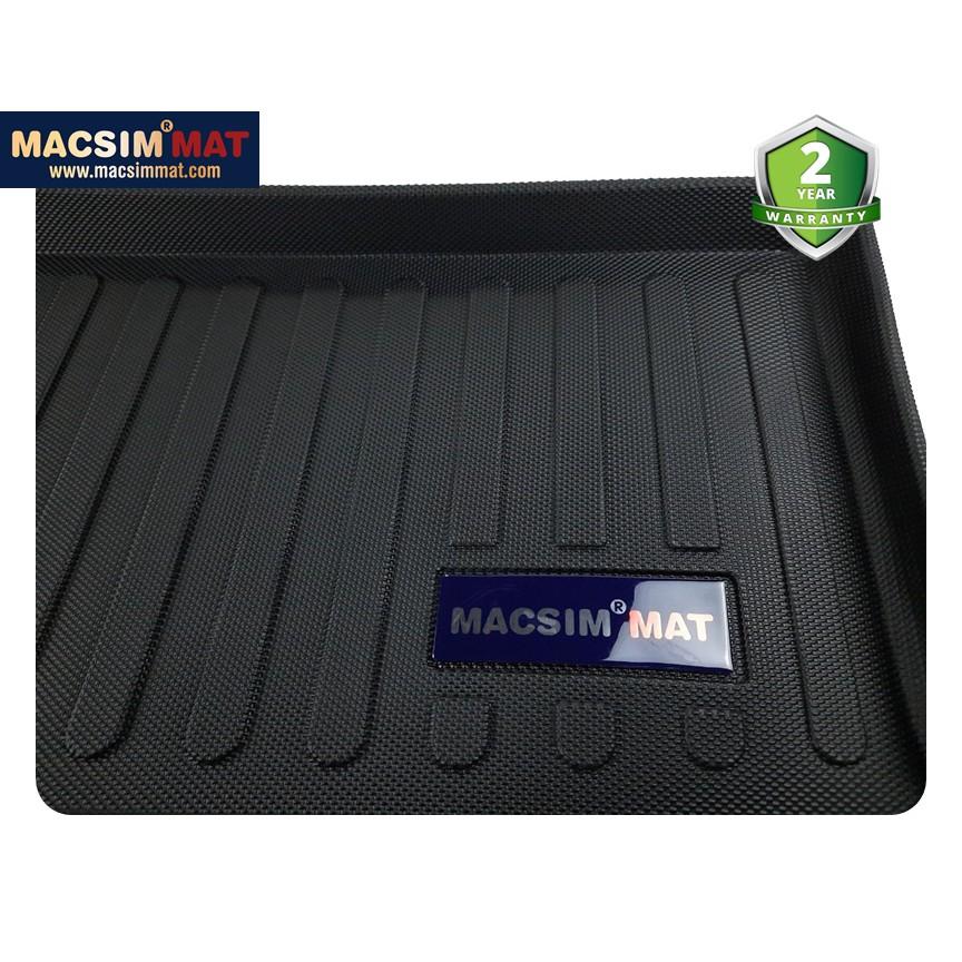 Thảm lót cốp xe ô tô Nissan Terra New nhãn hiệu Macsim chất liệu TPV cao cấp màu đen