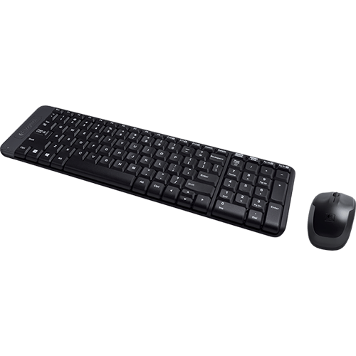 Combo chuột và bàn phím không dây Logitech MK220 - Hàng chính hãng