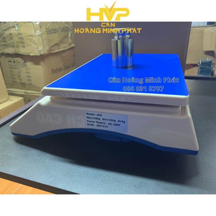 Cân tính giá JADEVER 30kg JPA_Cân tính tiền hàng