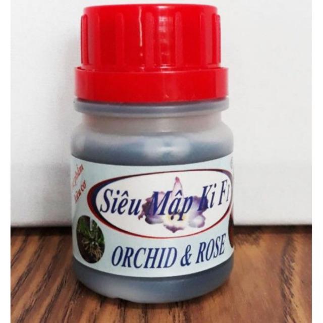 Chế phẩm Siêu Mập Ki F1 cho hoa lan, hoa hồng 50ml.