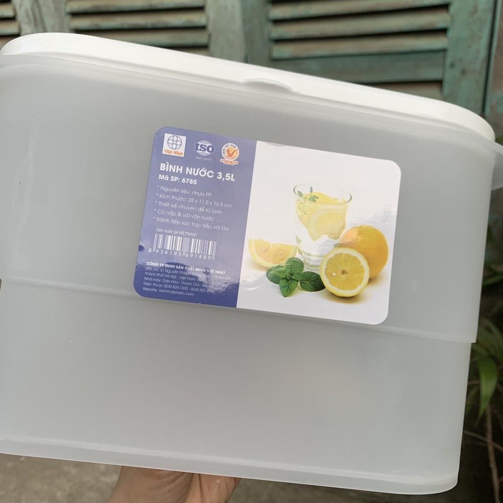 BÌNH NƯỚC 3,5L VIỆT NHẬT CÓ VÒI TIỆN LỢI
