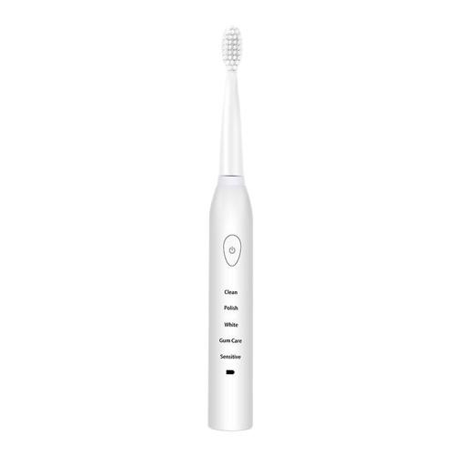 Bàn Chải Đánh Răng Điện Công Nghệ Rung Sóng Âm Cao Cấp Electric Brush Tặng Kèm 4 Đầu Bàn Chải