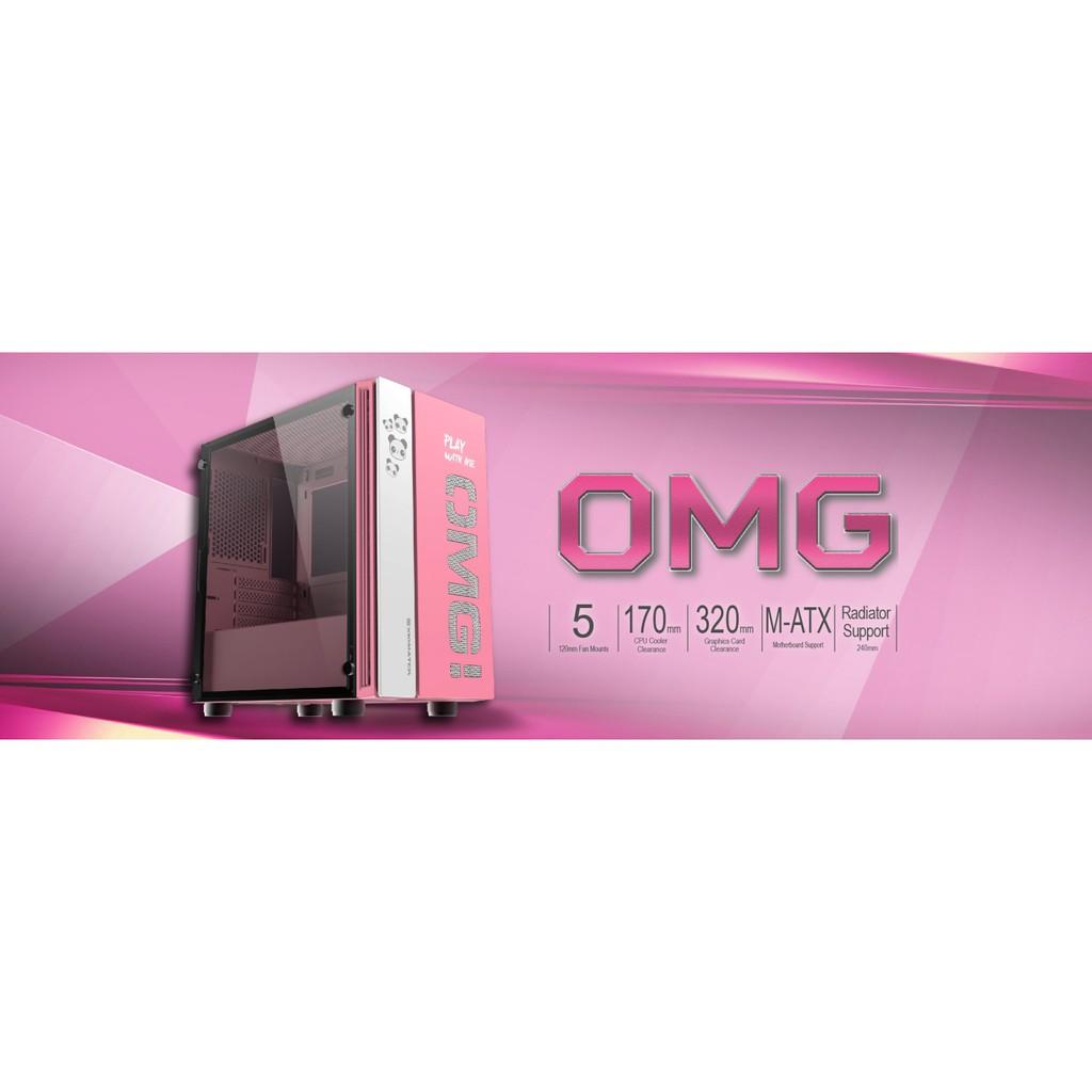 CASE XIGMATEK OMG QUEEN (EN45631) - GAMING M-ATX - Hàng Chính Hãng