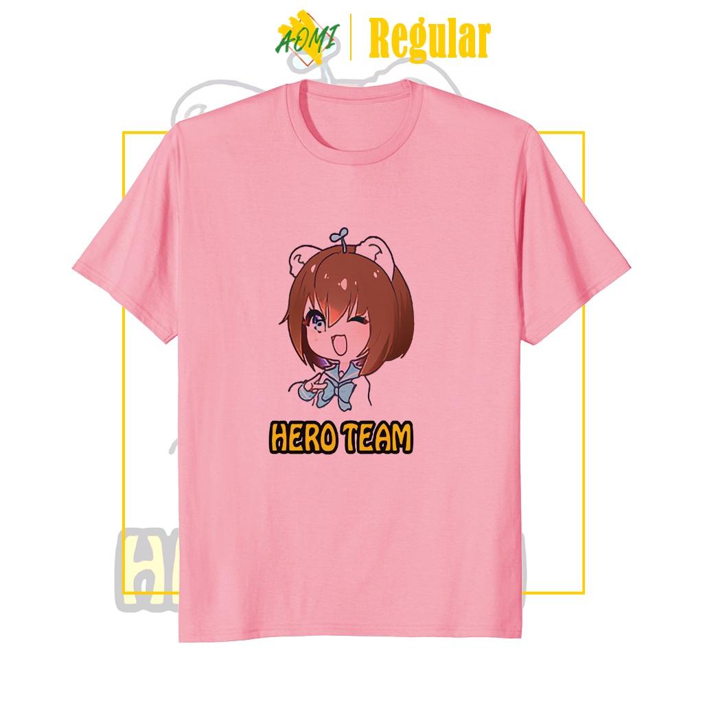 ÁO THUN UNISEX SIMMY HERO TEAM PHÔNG NAM NỮ GIA ĐÌNH CẶP ĐÔI CÓ SIZE TRẺ EM AOMIVN