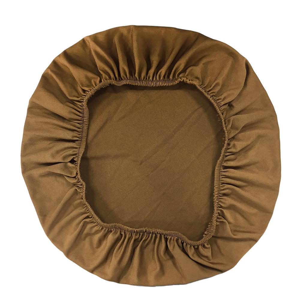 6pcs Round Chair Seat Cushion Cover Mat Protector Bar Stool Pad Slipcovers