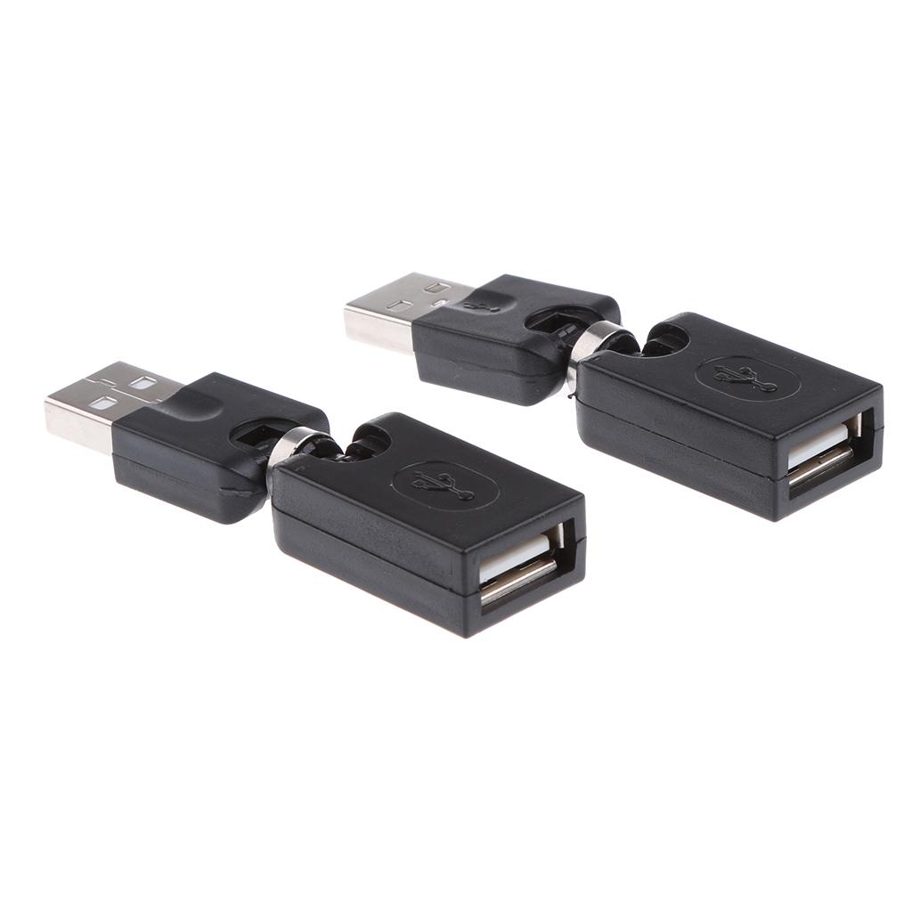 Phép Lạ Chiếu 4 Xoay 360 độ và Xoắn USB Loại A để Loại-MỘT Nữ Cổng Kết Nối