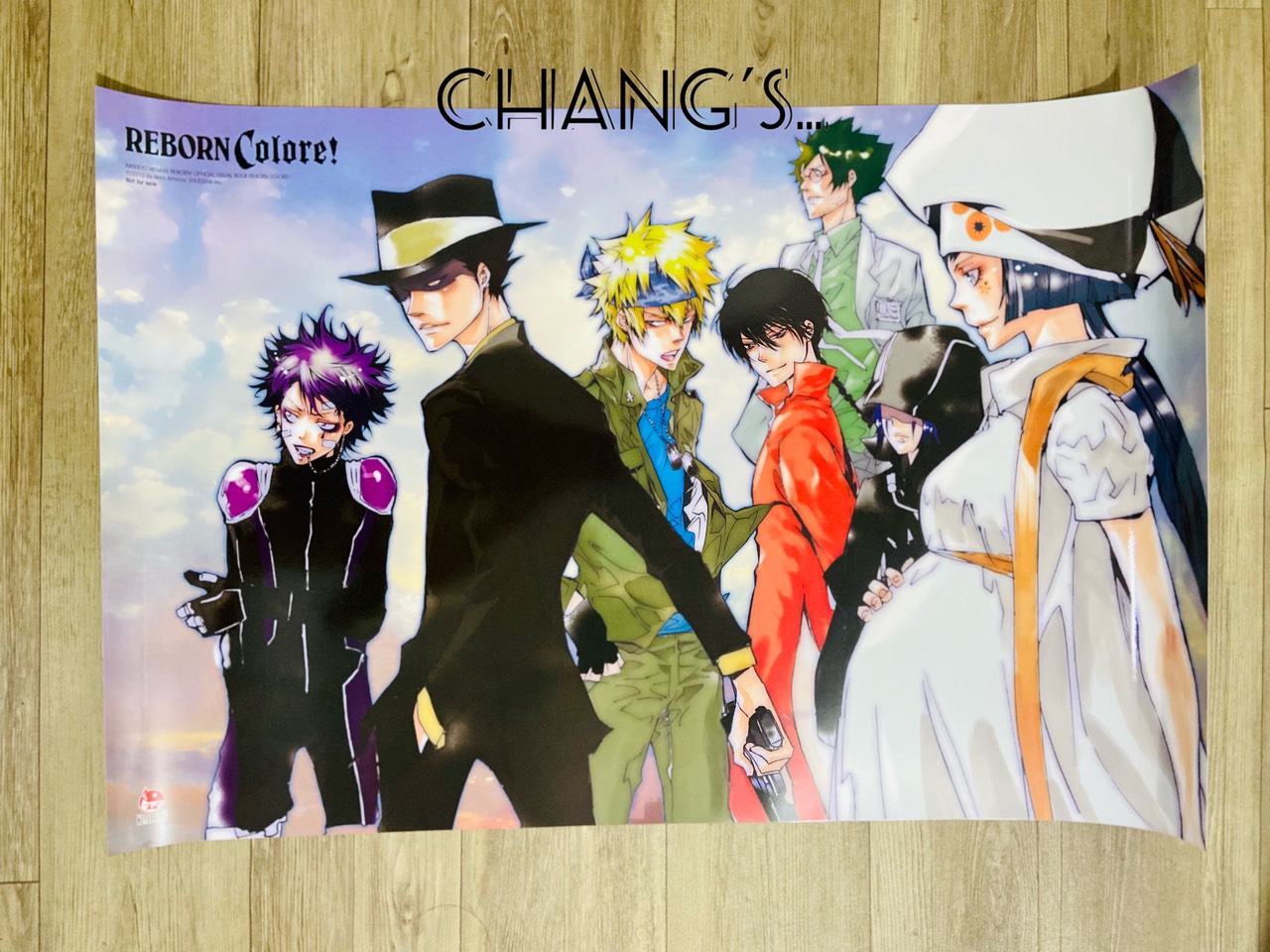 Gia Sư Hitman Reborn! Official Visual Book: Reborn Colore! - Tặng Kèm Sticker + Poster