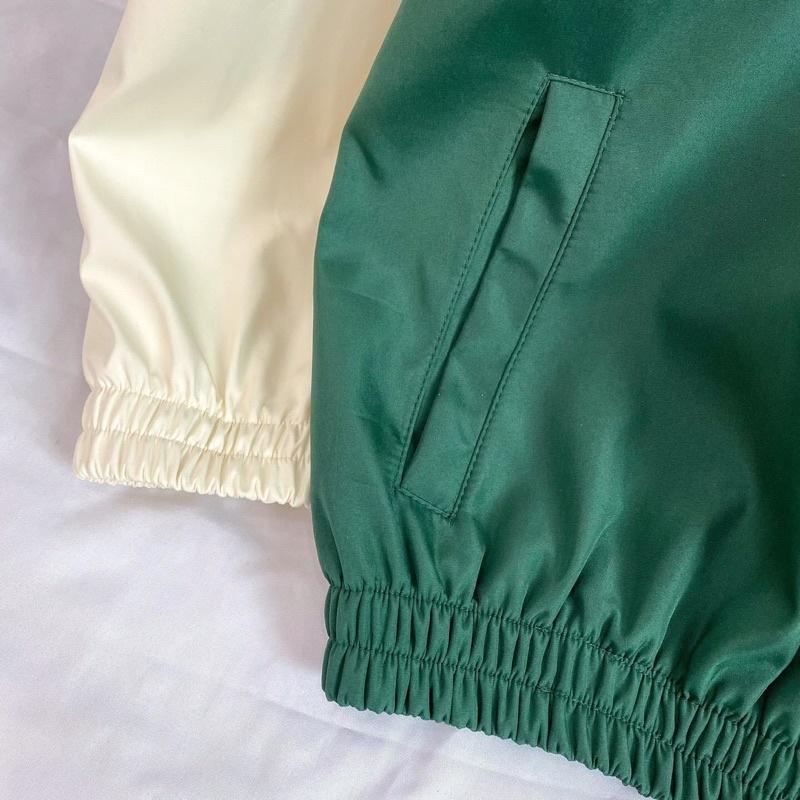 Áo Khoác Jacket Dù TEA Dài Tay Oversize Form Rộng Hai Lớp Cao Cấp Unisex, Áo khoác dù nữ nam SW TEAM bomber, Áo khoác gió Jacket 2 lớp