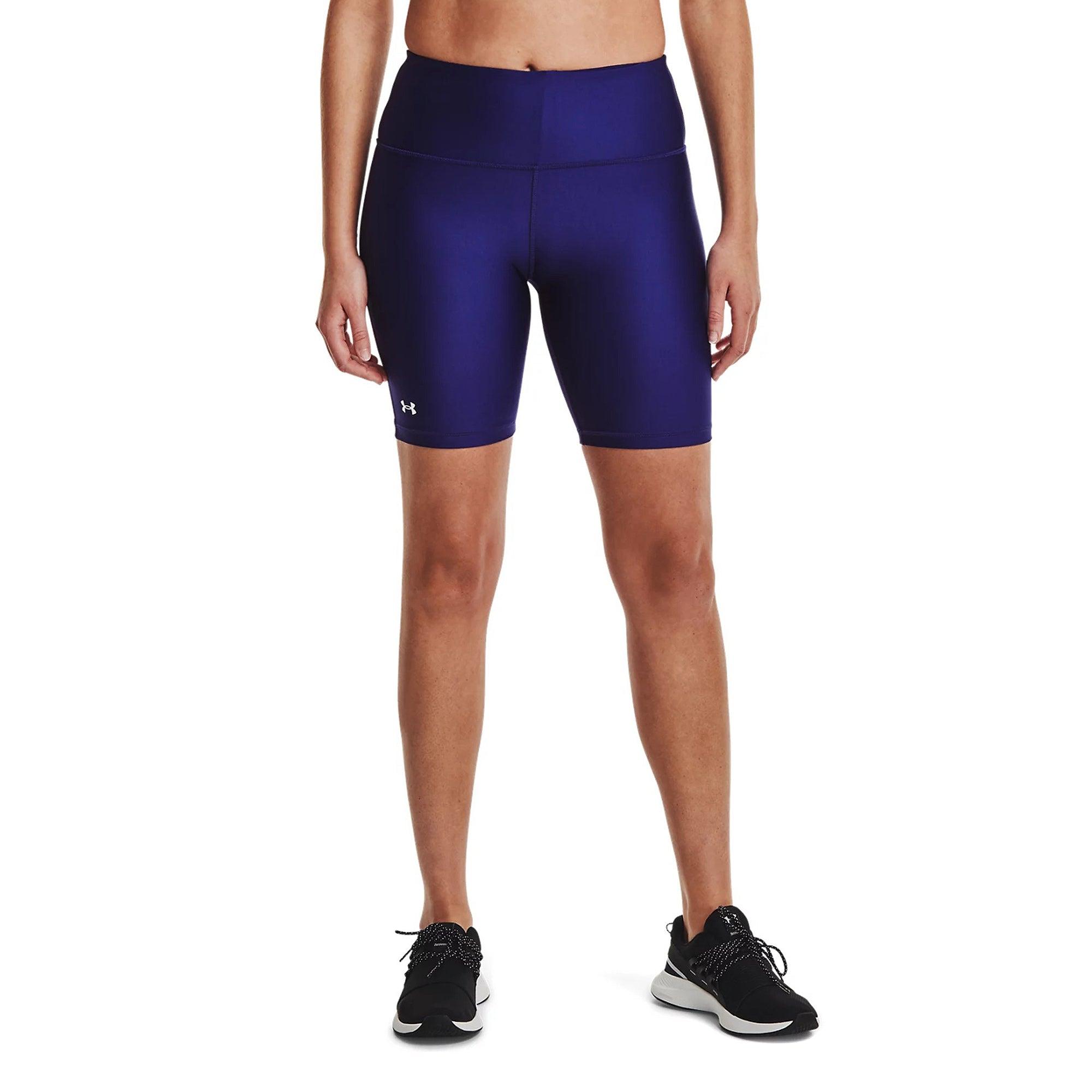 Quần ngắn biker thể thao nữ Under Armour HeatGear Armour Bike - 1360939-415