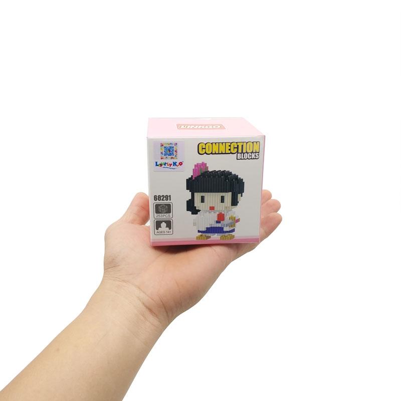 Đồ Chơi Lắp Ráp Mô Hình Nhân Vật Thanh Gươm Diệt Quỷ - LinkGo 68291 - Tsuyuri Kanao