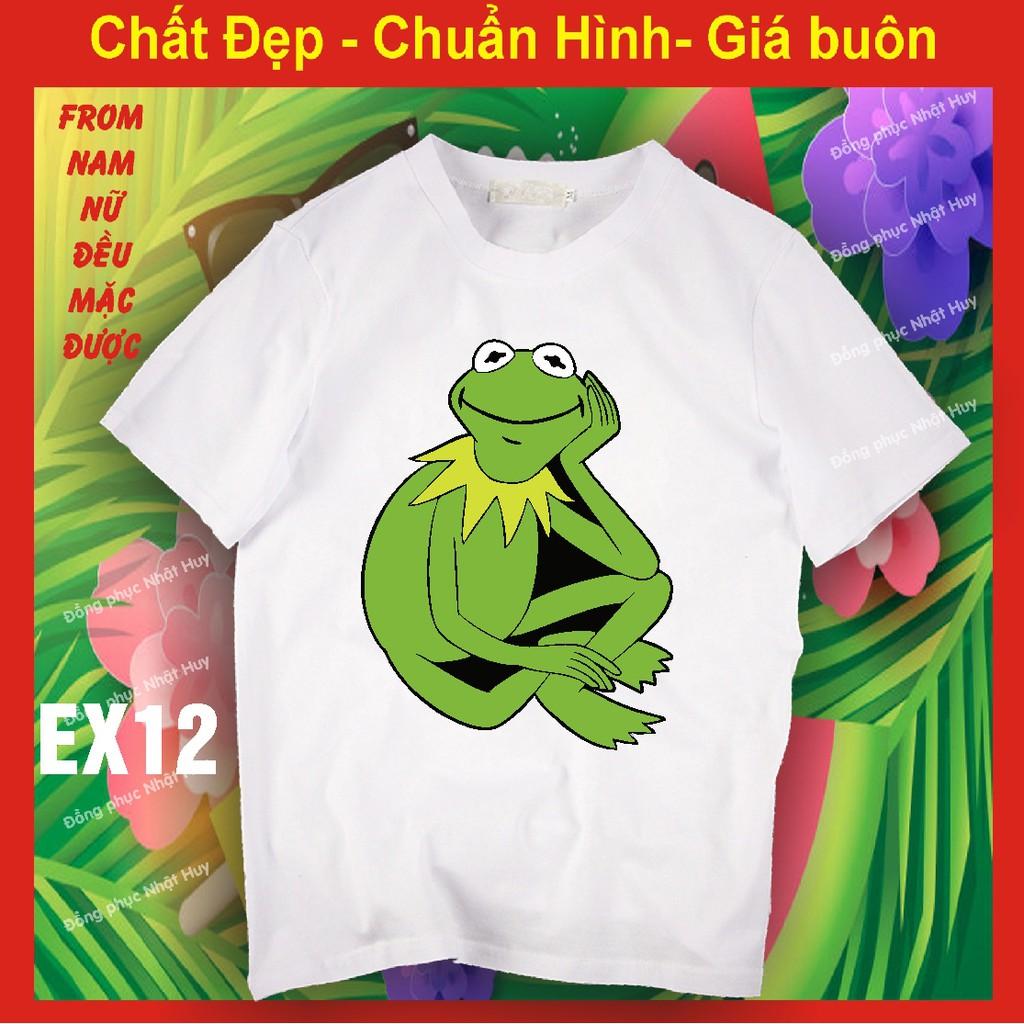 Áo thun ếch xanh ngộ nghĩnh 12,chất đẹp. bao đổi trả,supreme