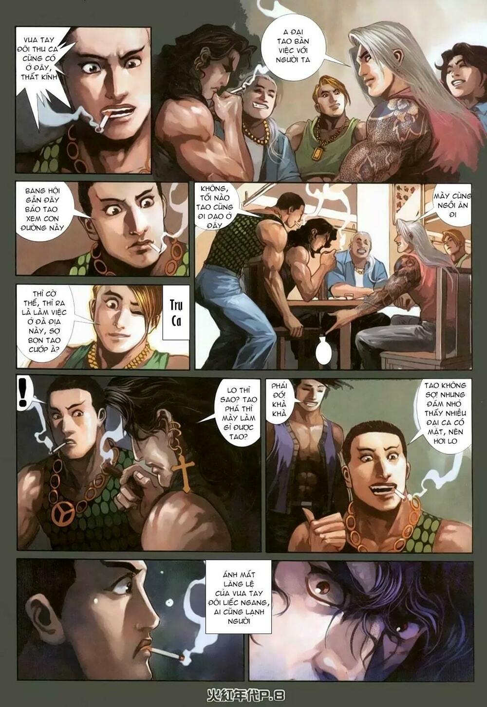 hỏa hồng niên đại hắc cốt đường chapter 129 4