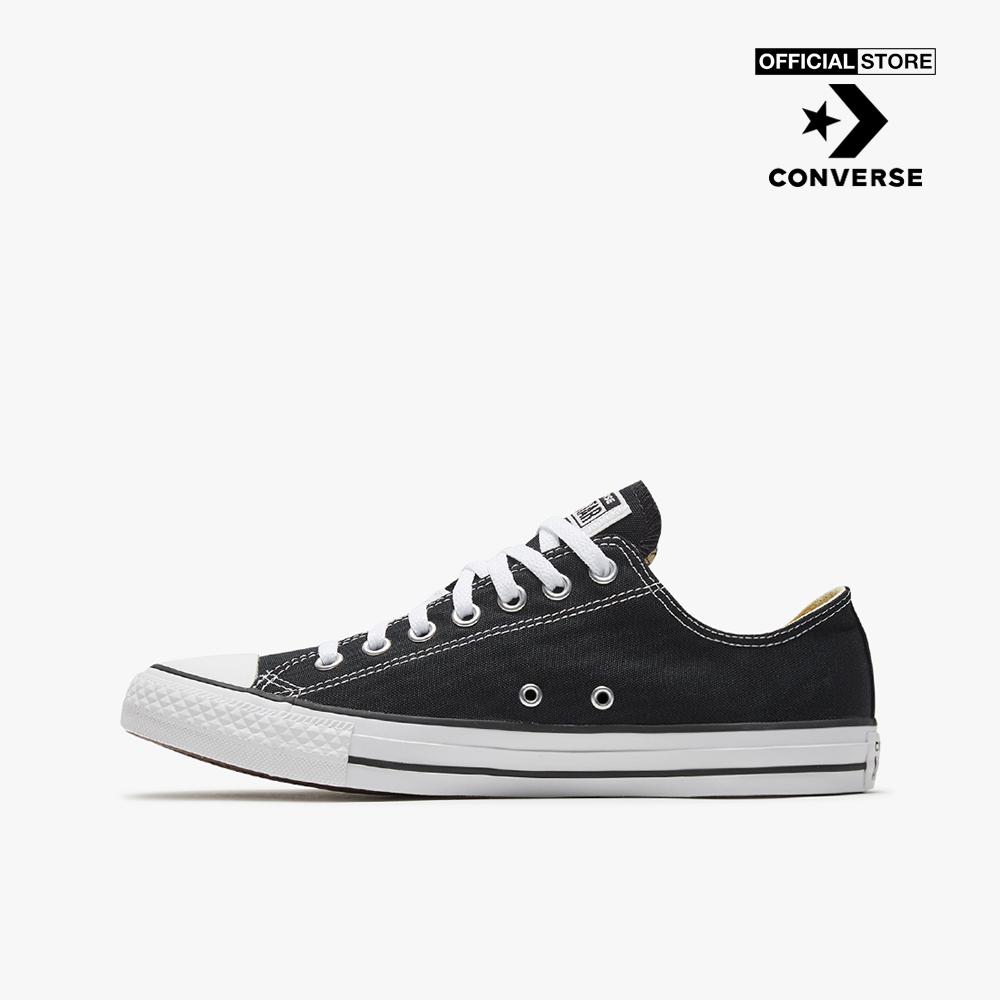CONVERSE - Giày sneakers cổ thấp unisex Chuck Taylor All Star Original M9166C-0000_BLACK