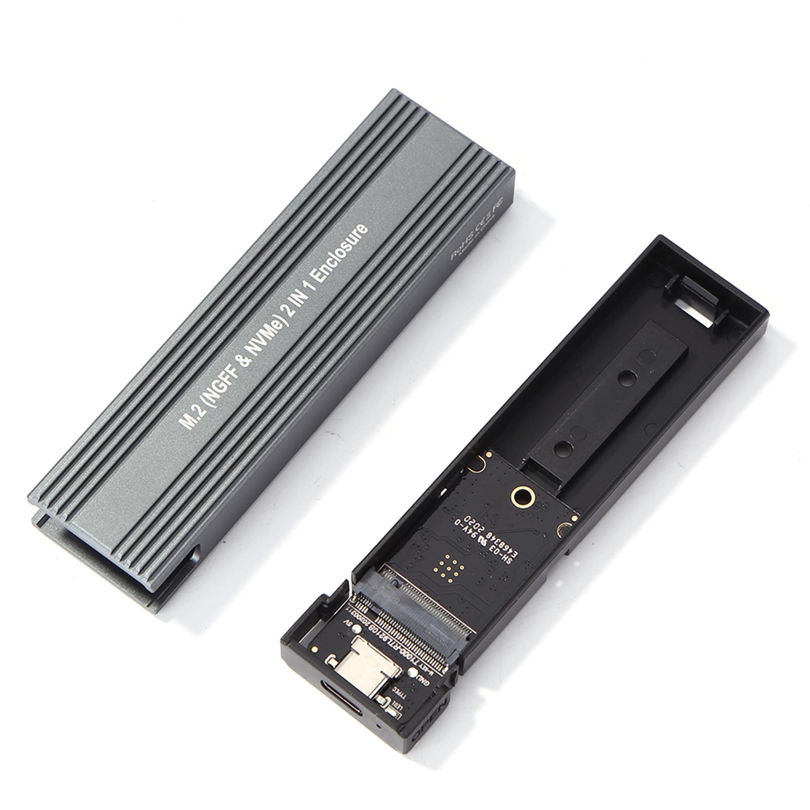 Hard Drive Box M2 SATA SSD to USB 3.0 SSD Disk External Enclosure Adapter