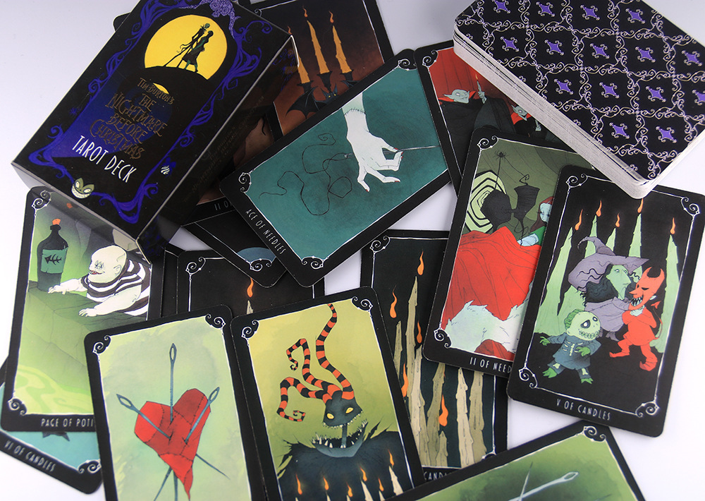 {Kèm quà tặng} Bộ bài tarot Nightmare Before Christmas Tarot