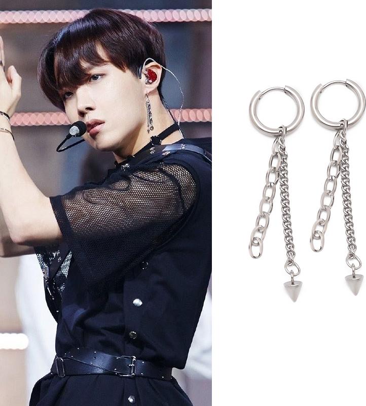 Khuyên tai bông tai idol J-Hope