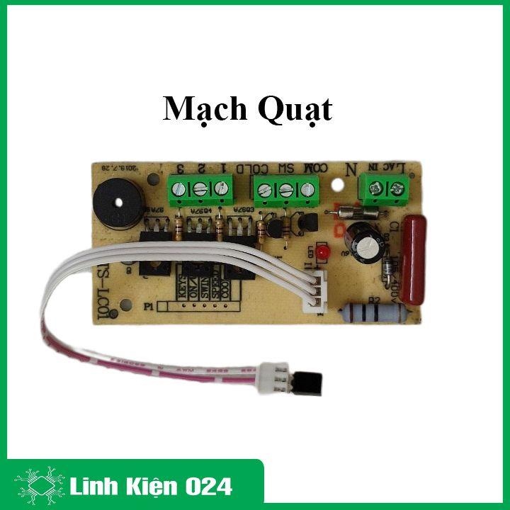 Bộ mạch điều khiển quạt phun sương hơi nước đa năng V2