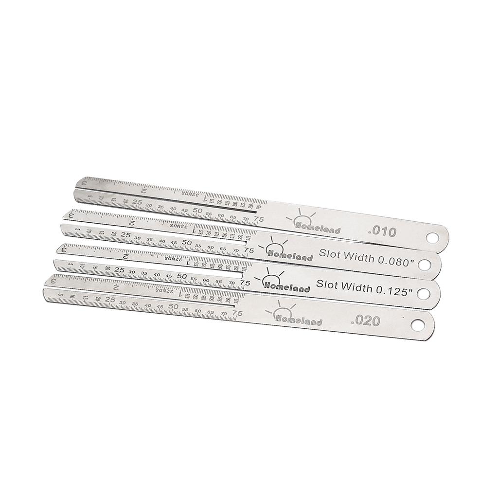 Sunnimix Đàn Guitar Phím Đàn Dụng Cụ Sửa Chữa Fretboard Tấm Bảo Vệ Đo Thước