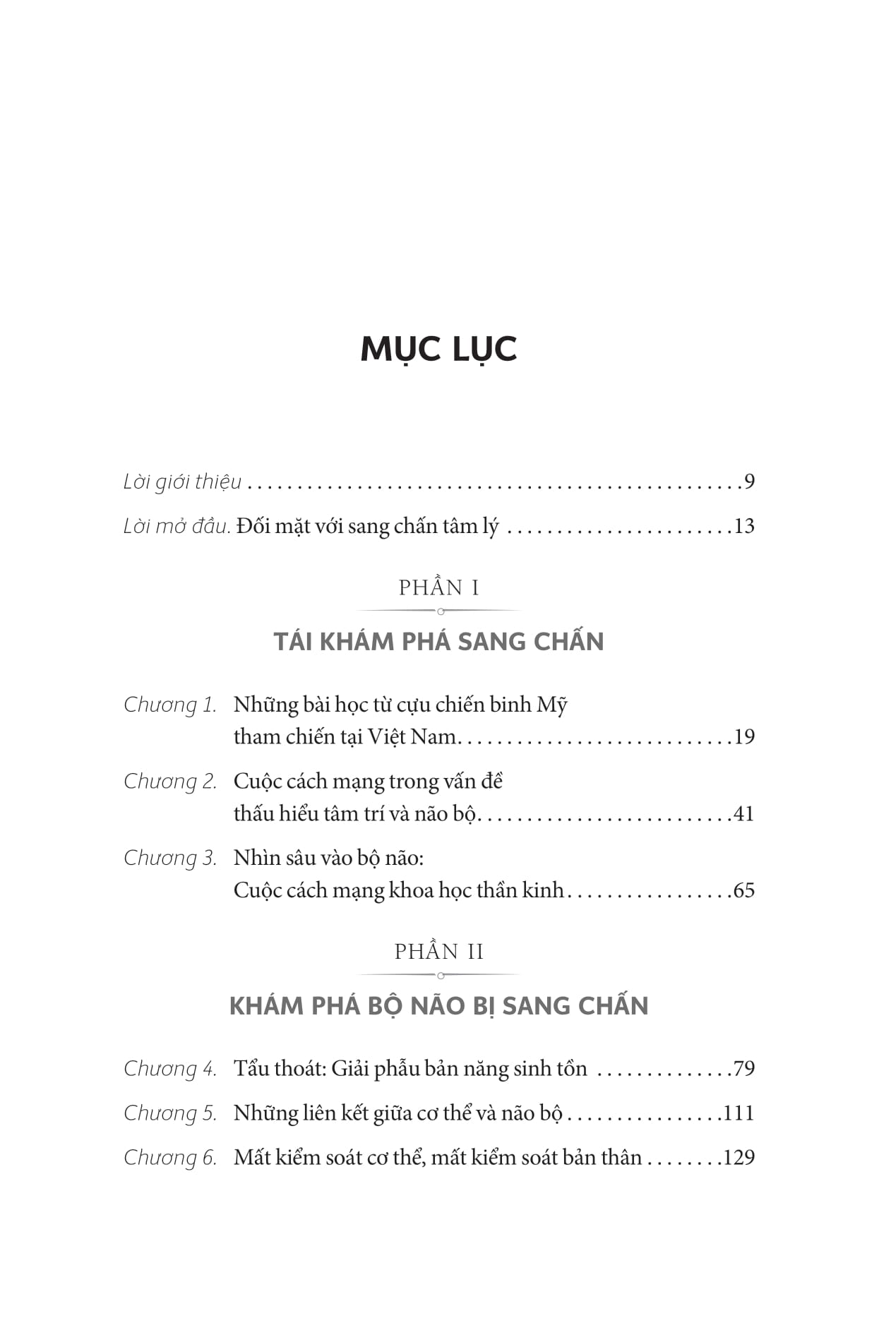 Sang Chấn Tâm Lý - Hiểu Để Chữa Lành - Bessel Van Der Kolk, M.D