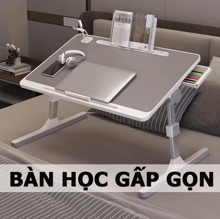 Bàn Học Gấp Gọn, Có Thể Nâng Hạ Chiều Cao, Bàn Làm Việc Trên Giường; Bàn Máy Tính Thông Minh; Bàn Học Sinh, Sinh Viên