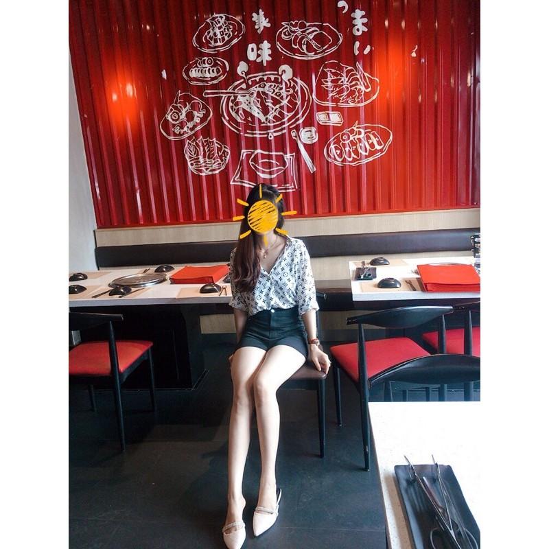 Quần kaki lưng cao