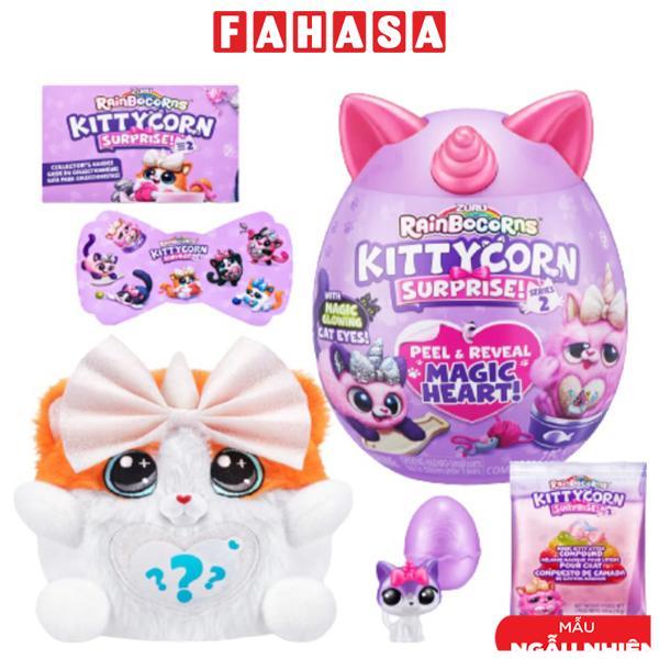 Đồ Chơi Trứng Kỳ Lân Mèo Con Đáng Yêu - Zuru Rainbocorns - Kittycorn Surprise - Series 2 (Mẫu Sản Phẩm Bên Trong Là Ngẫu Nhiên)