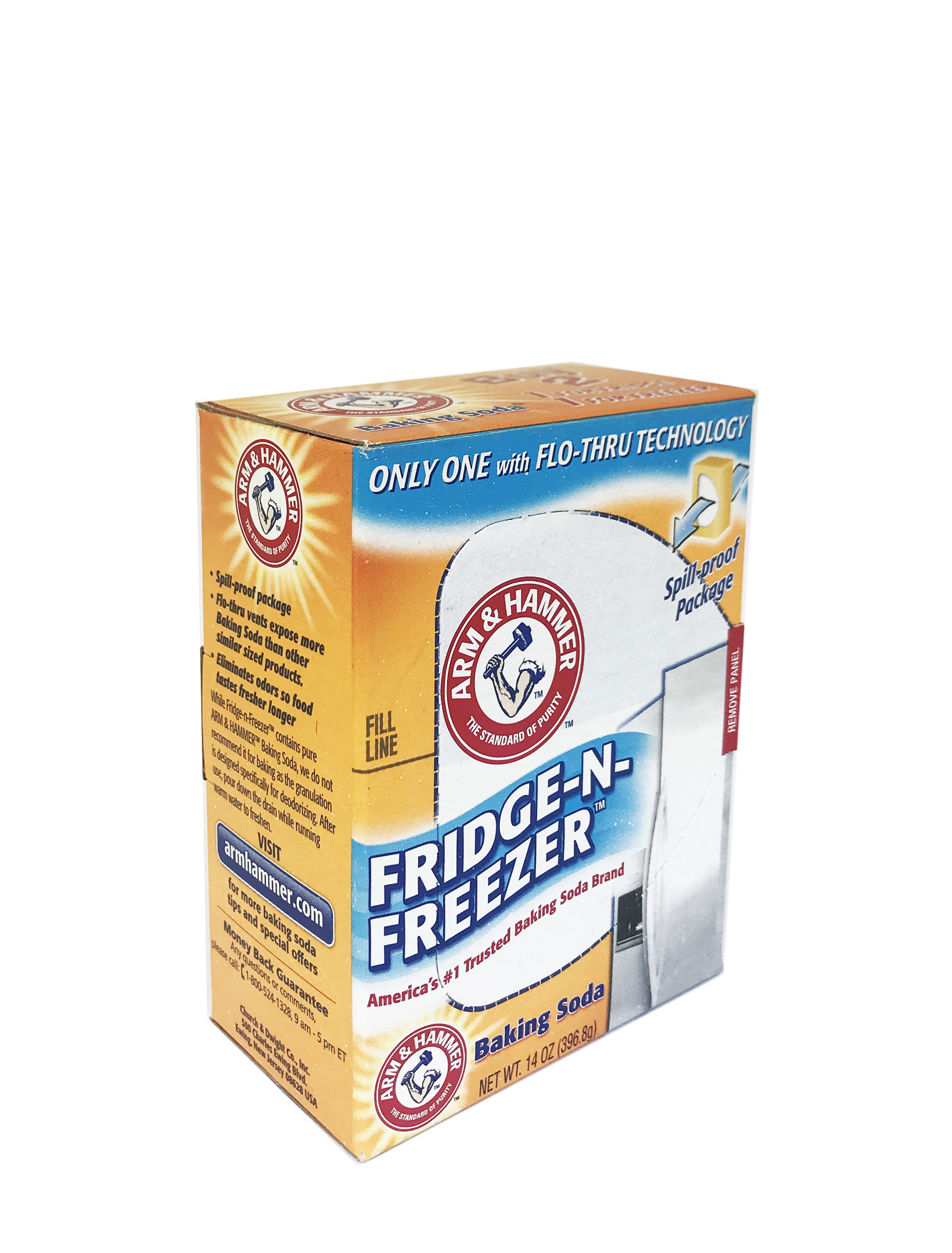 combo 2 hộp Baking Soda khử mùi tủ lạnh Arm &amp; hammer Mỹ 396.8gr