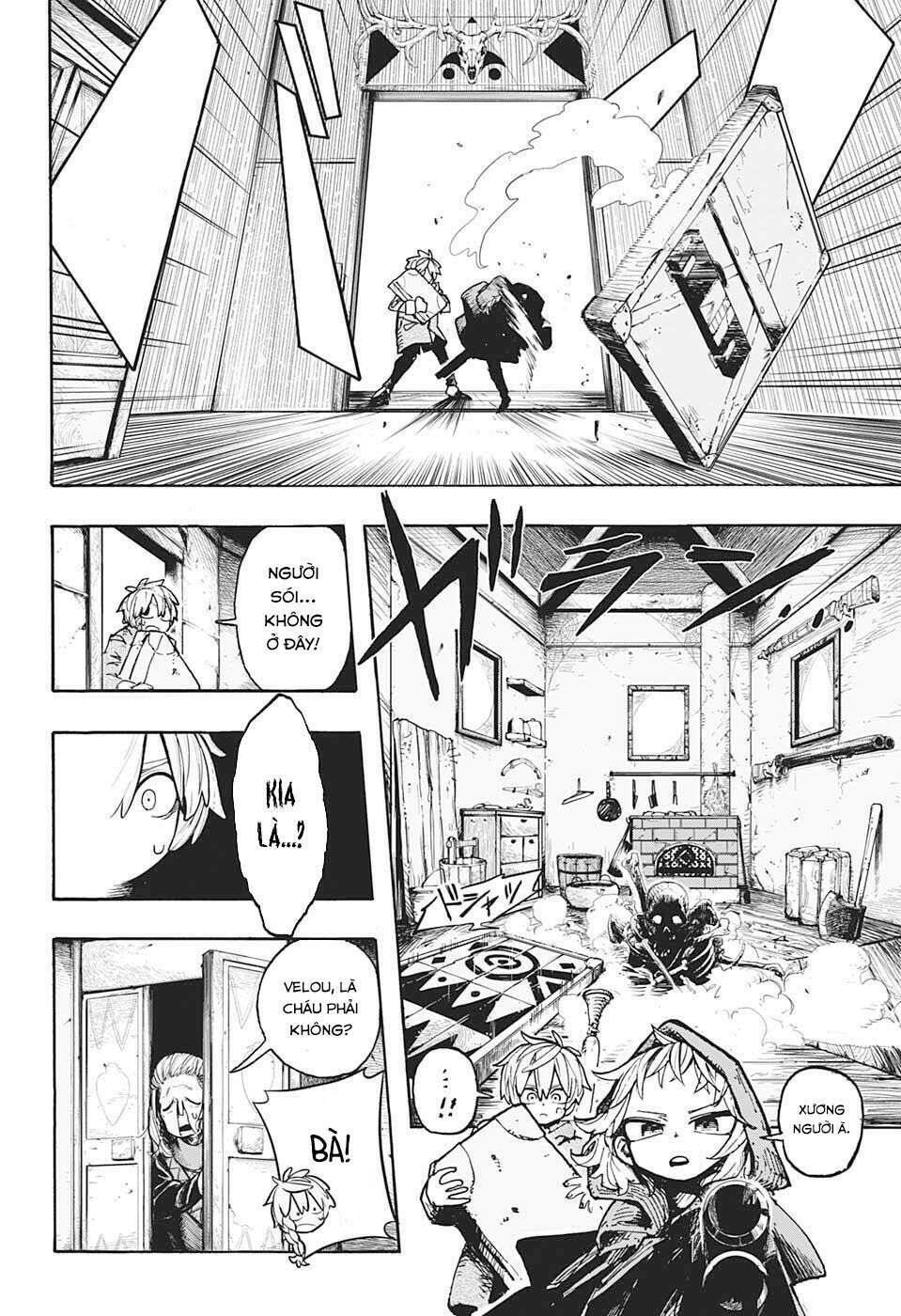 hội thợ săn: khăn đỏ chapter 1 25