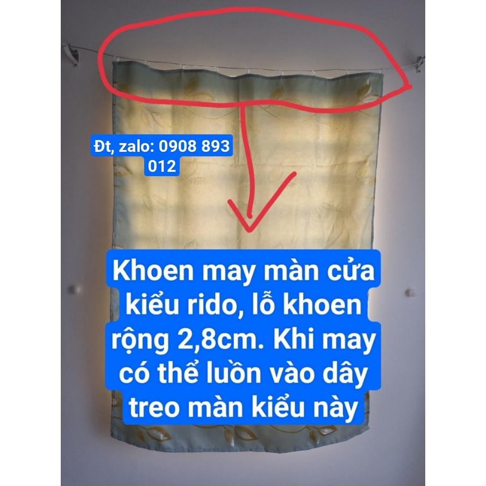 Khoen May Màn Cửa Kiểu Rido