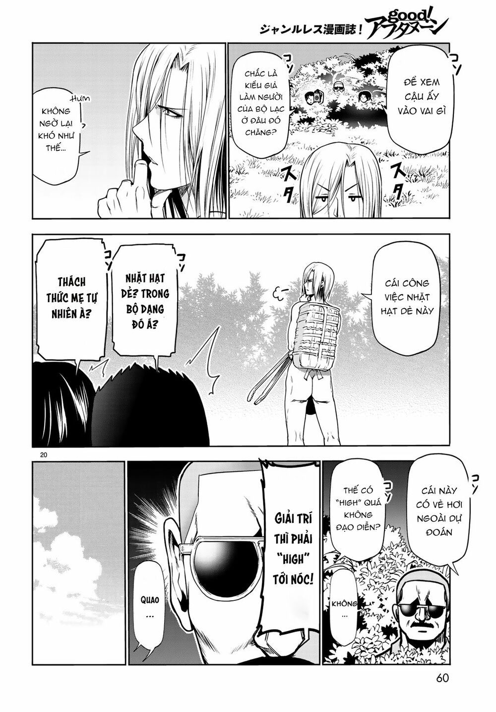cô gái thích lặn - grand blue chapter 60 20