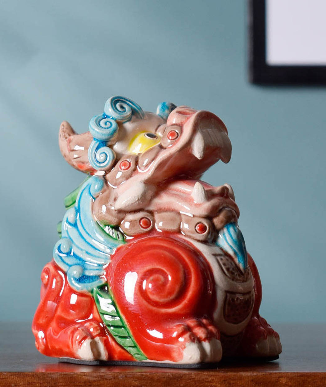 Tượng Gốm Kỳ Lân Cao Cấp