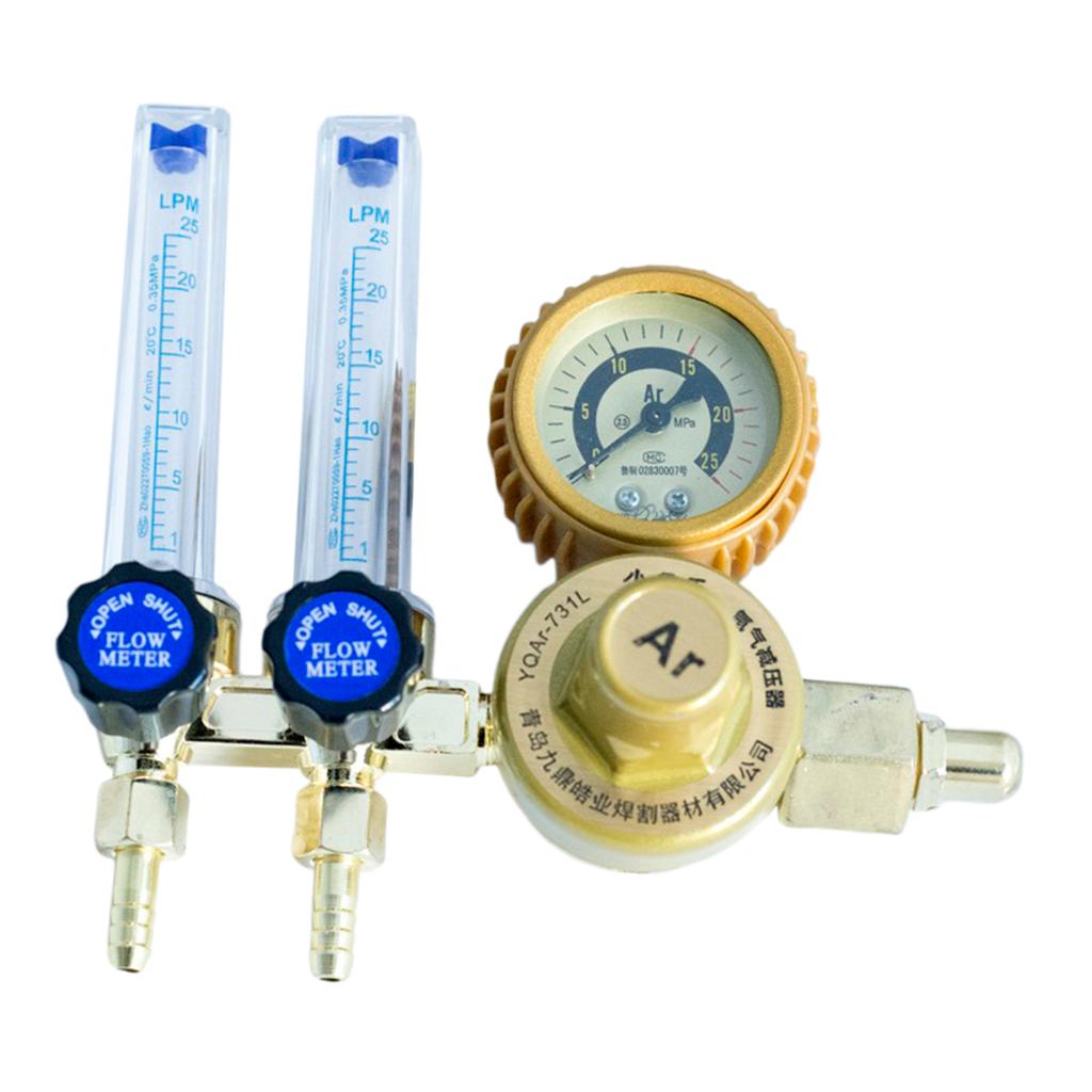 MIG TIG Stainless Steel Argon Co2 Weld Pressure Regulator Meter 0-25Mpa