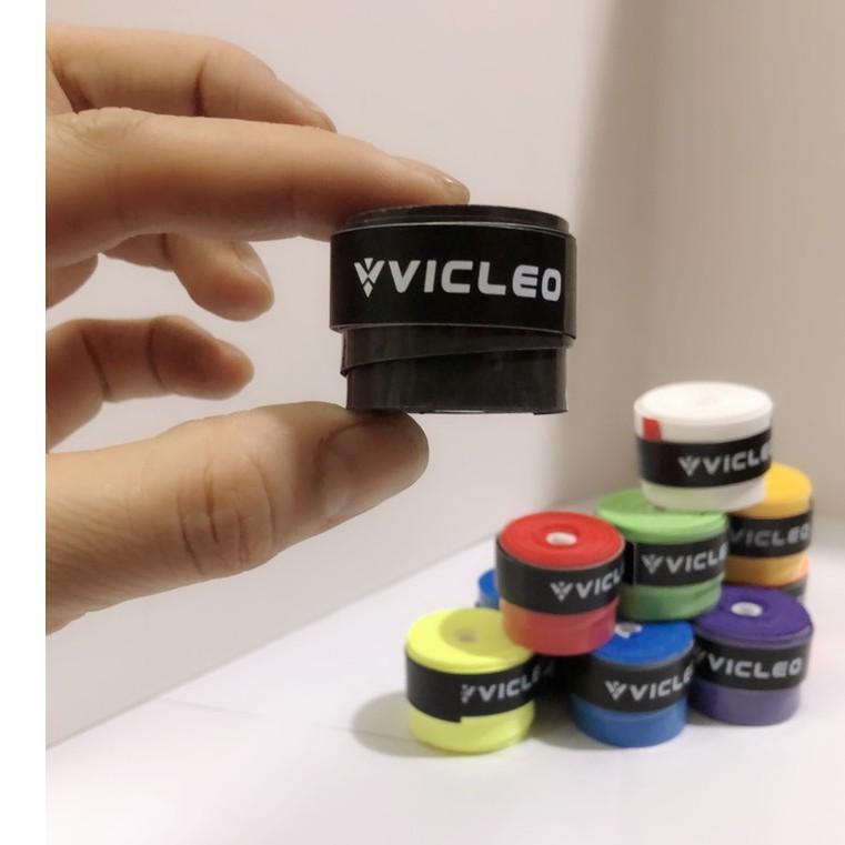 5 Chiếc Quấn Cán Vợt Cầu Lông VICLEO Êm Mềm Thấm Mồ Hôi Nylon Bọc Ngoài