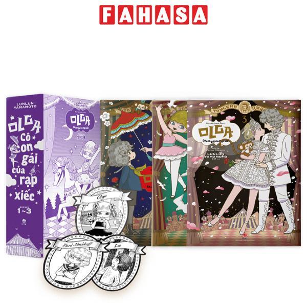 Boxset Olga - Cô Con Gái Của Rạp Xiếc  - Tặng Kèm 3 Bookmark