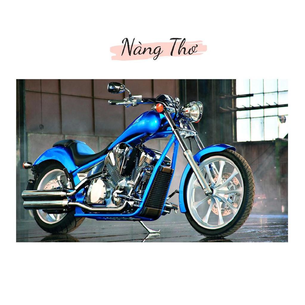 HÌNH XE MOTO DÁN TƯỜNG NHIỀU KÍCH THƯỚC _DECAL VIP