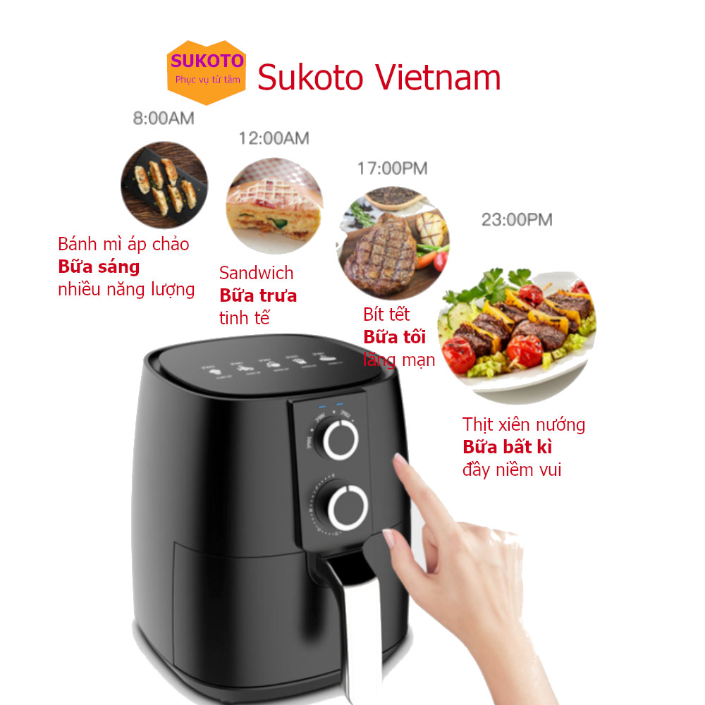 NỒI CHIÊN KHÔNG DẦU 7 LÍT