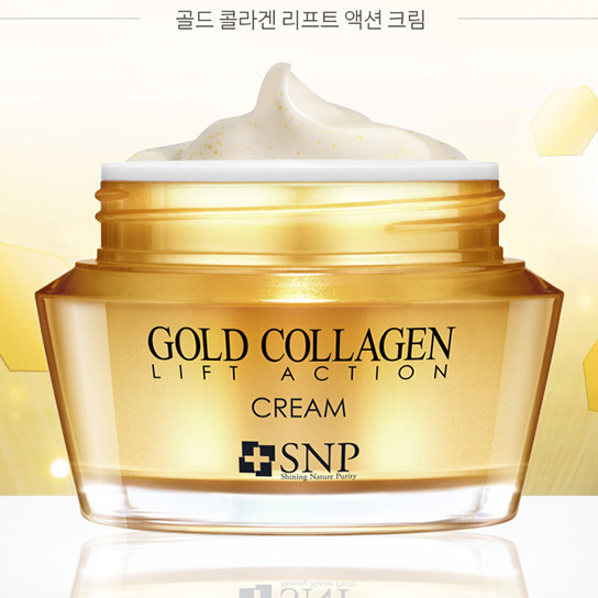 Kem Dưỡng Chống Lão Hóa Cao Cấp SNP Gold Collagen Lift Action Cream