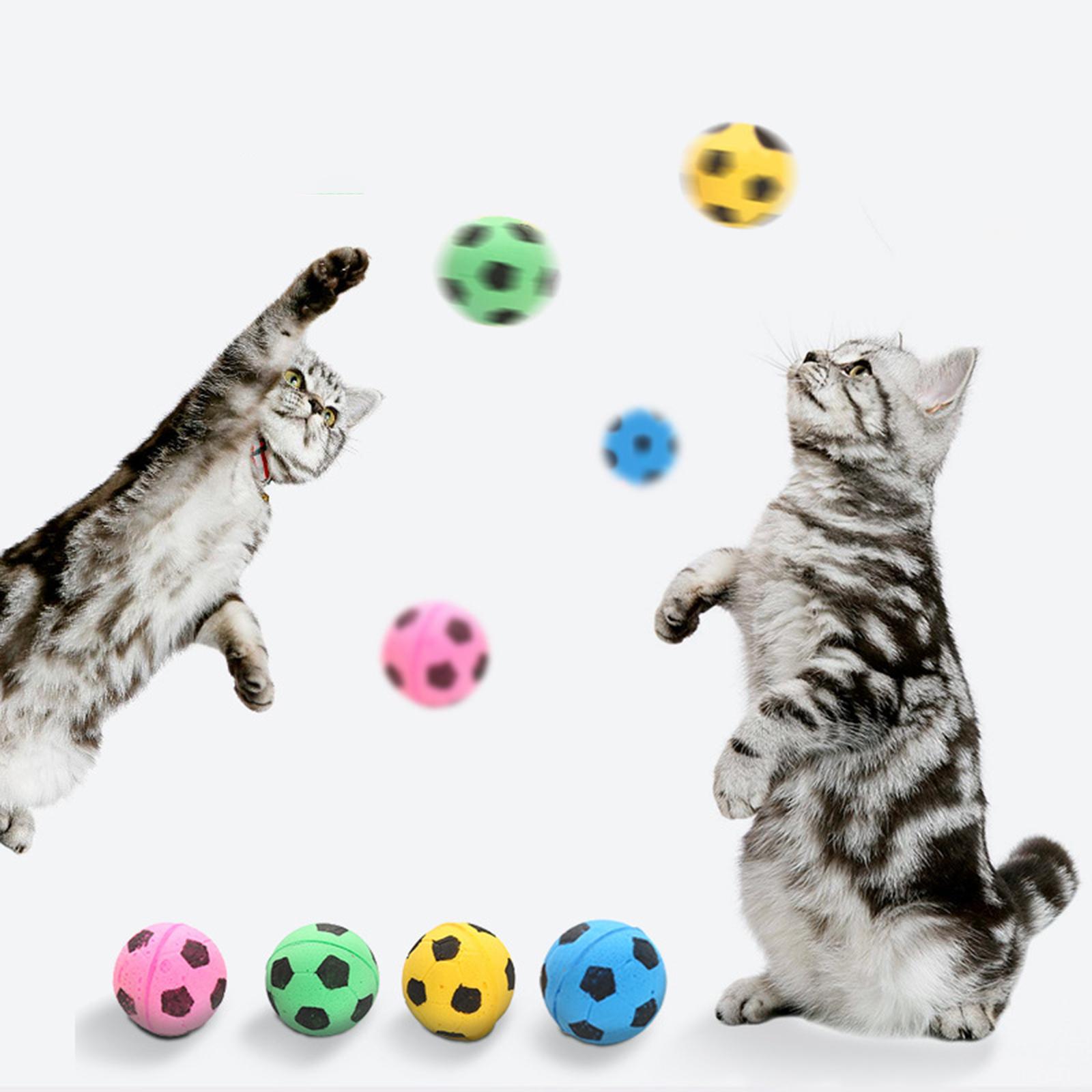 Training Durable Interactive Ball Toy for Indoor Cats Kitten Chase