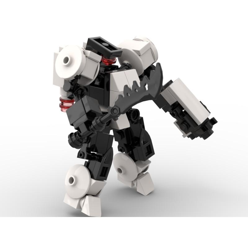 Đồ chơi lắp ráp Moc Robot Mech Swap