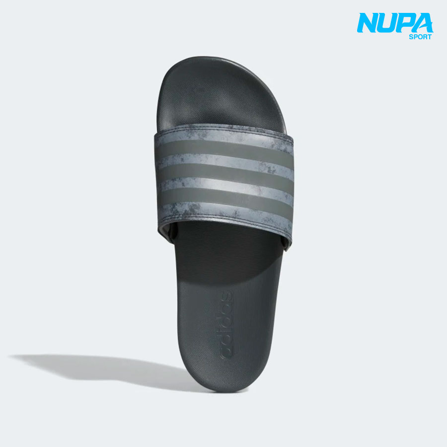 Dép Sandal Adilette Comfort Halo Silver / Grey Six / Core Black