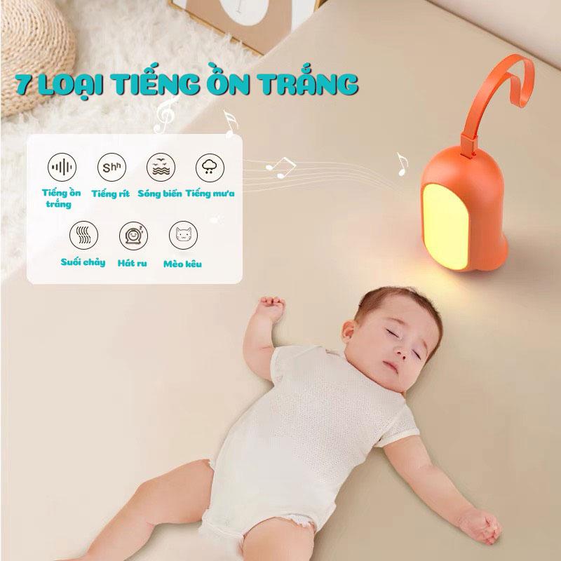 Máy Tạo Tiếng Ồn Trắng Cho Bé Hình Dáng Đáng Yêu Giúp Bé Ngủ Ngon - 271