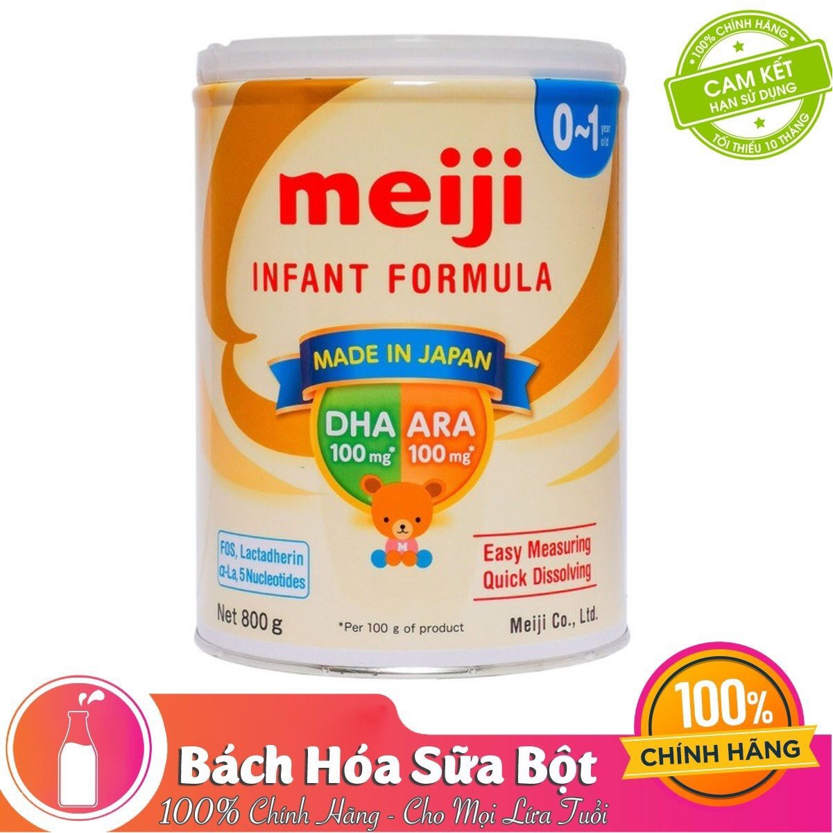 Sữa Bột Meiji 0-1 Infant Formula
