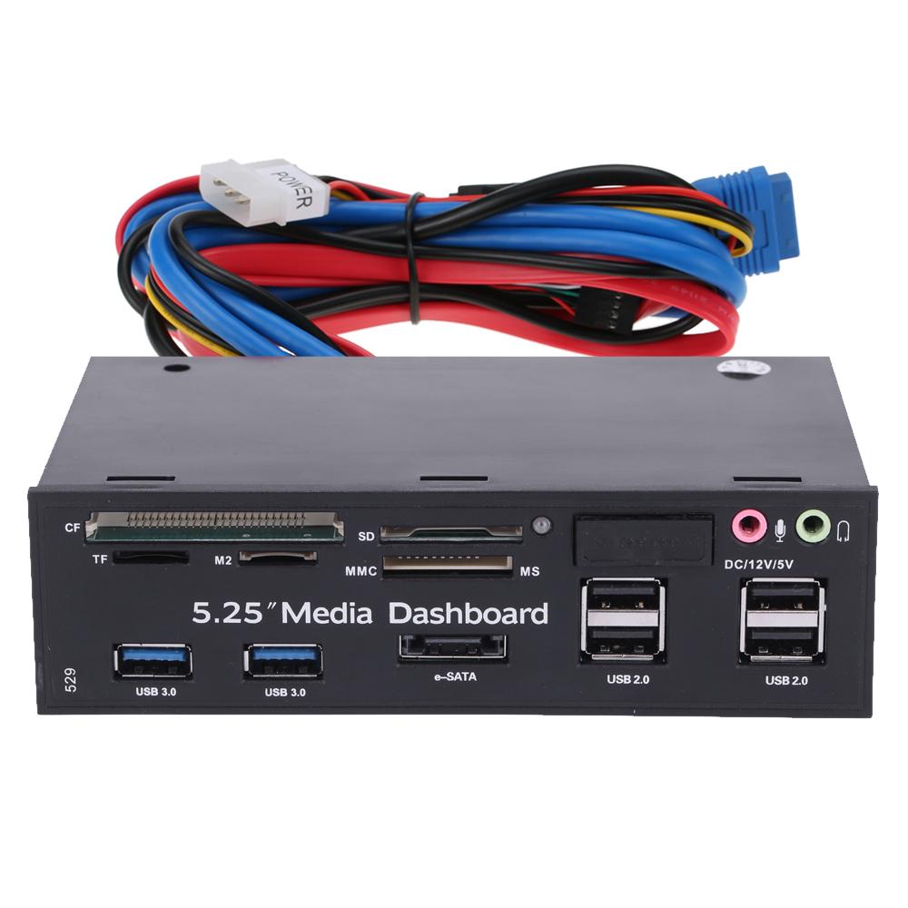 Đầu đọc thẻ USB 2.0 và USB 3.0 ESATA