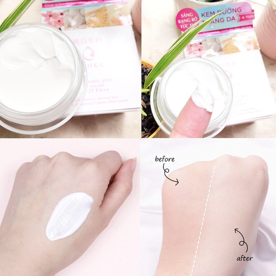 Kem Dưỡng Sáng Da Ban Ngày Senka White Beauty Glow UV Cream