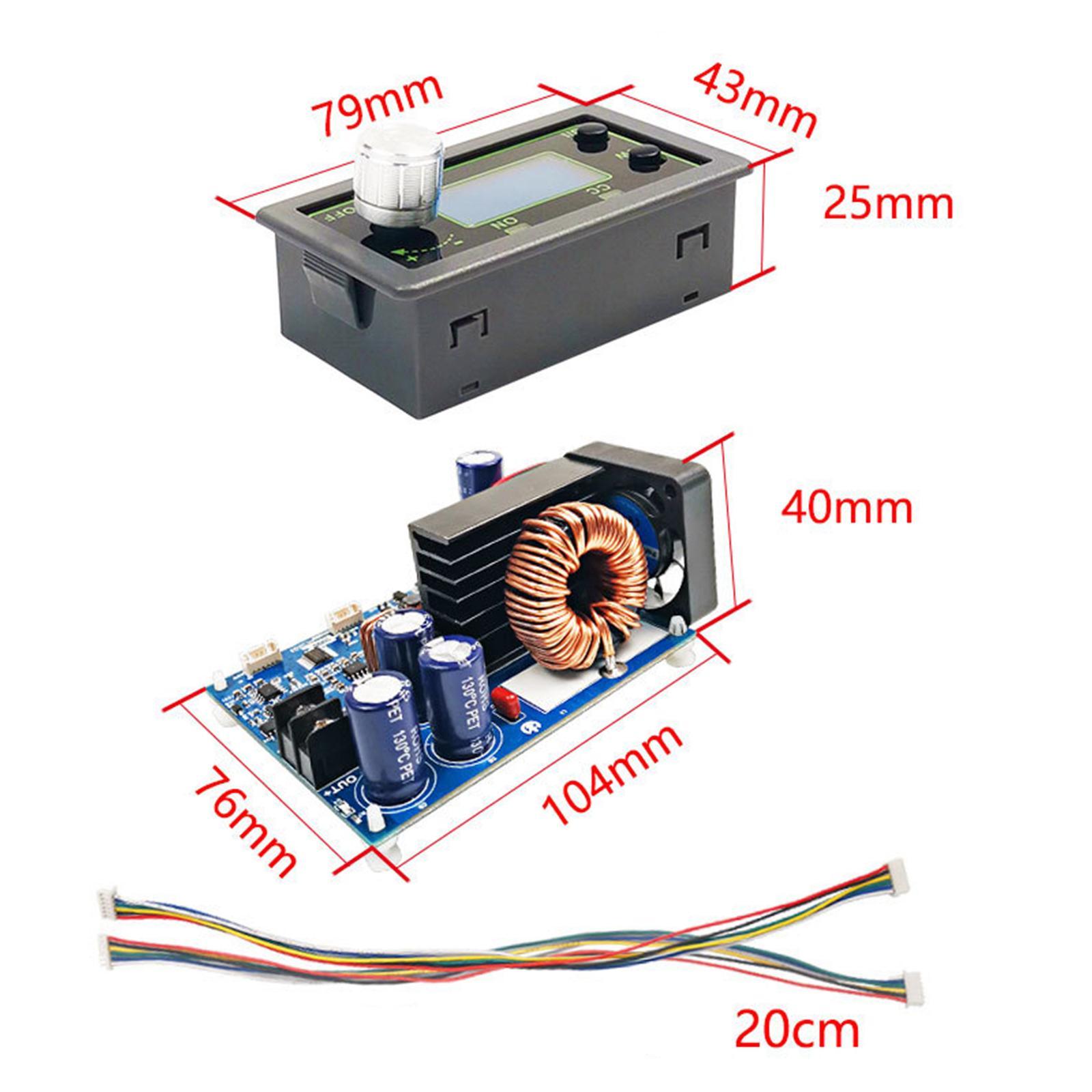 WZ5020L Buck Power Module DC 50V 20A for Voltage Regulated Voltage Current Meter Buck Power Supply LCD Display