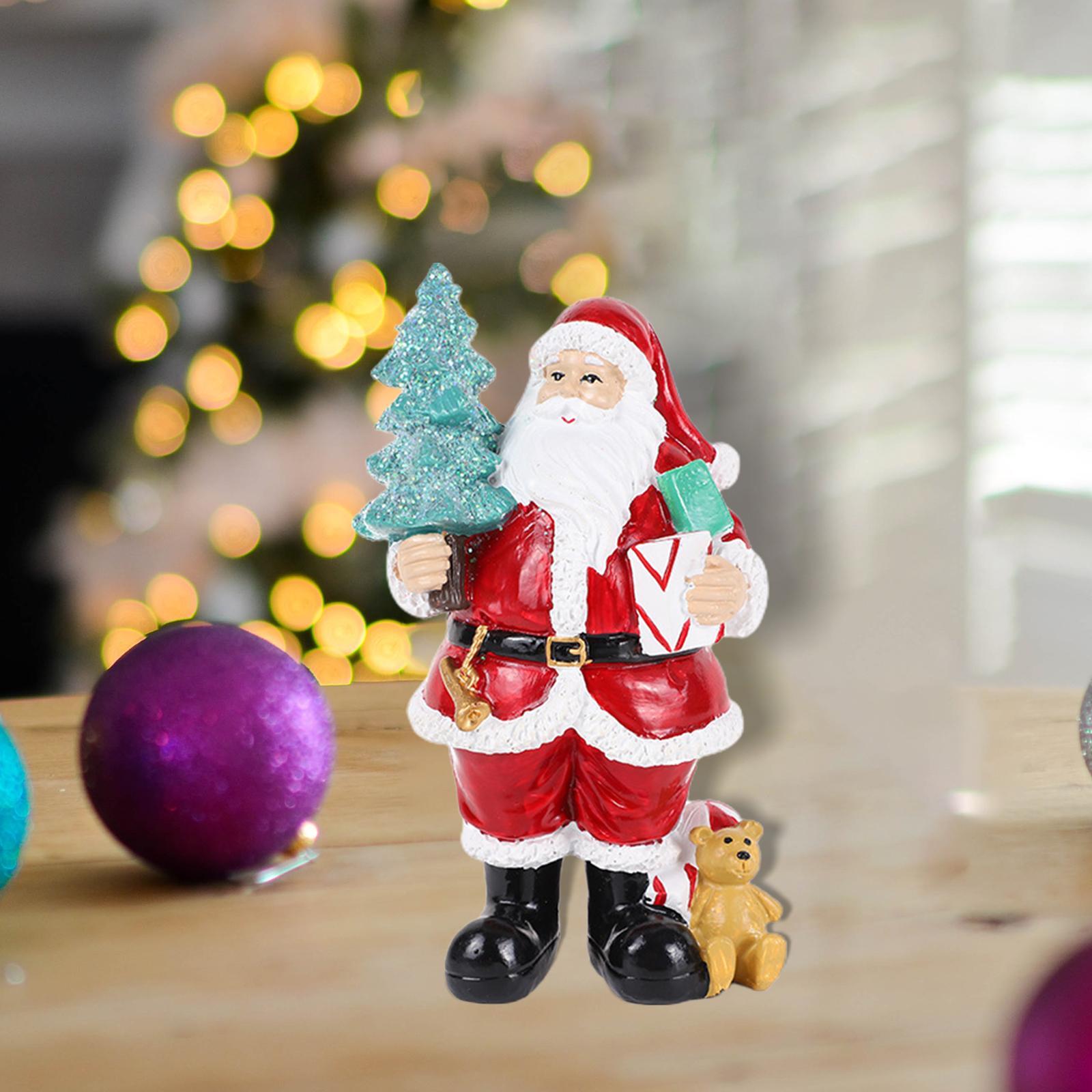 Tượng Trang Trí Giáng Sinh Ông Già Noel Santa Claus Figurine Statue