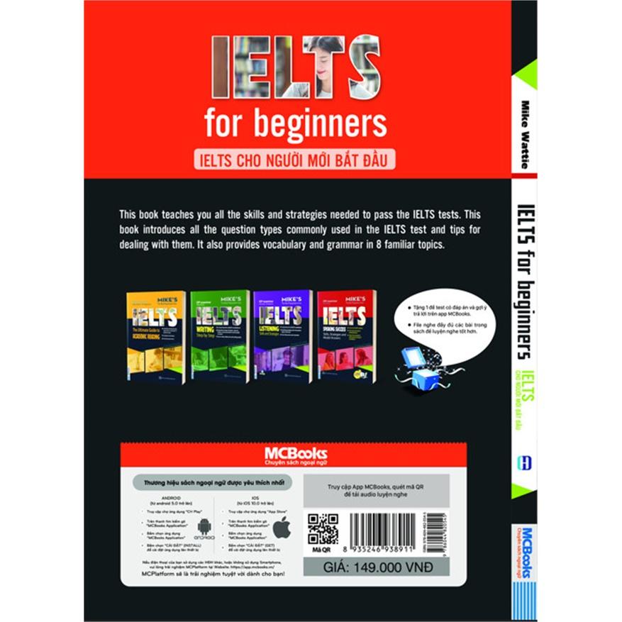 Ielts For Beginners Ielts Cho Người Mới Bắt Đầu  - Bản Quyền