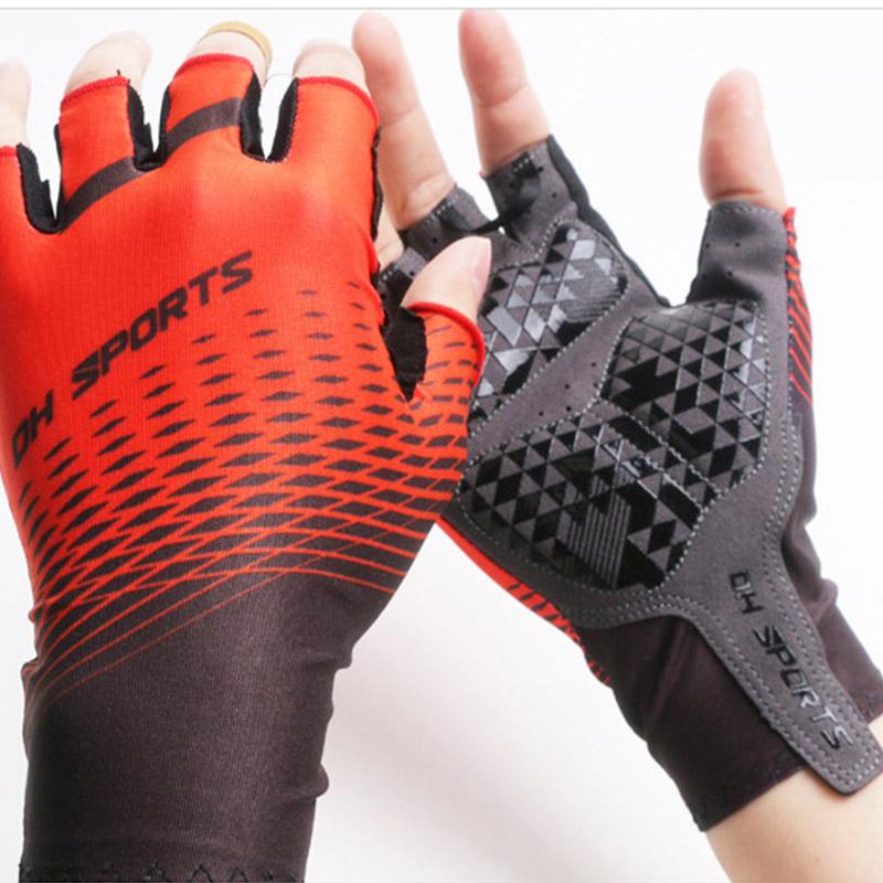 Chuyên nghiệp 1 Nửa/Full Ngón Tay Găng Tay Xe Đạp Với 1 Đi Xe Đạp Nam Thông Thoáng Chống sốc MTB Xe Đạp xe đạp Thể Thao Găng Tay