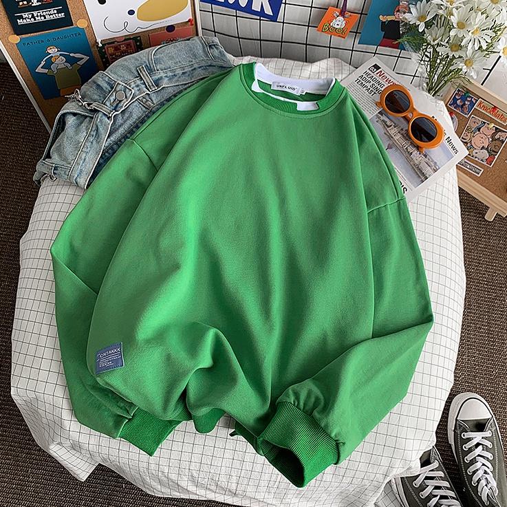 Áo Sweater Layer Rách Unisex Dài Tay Chất Liệu Mềm Mịn - Áo Thun Unisex Dài Tay
